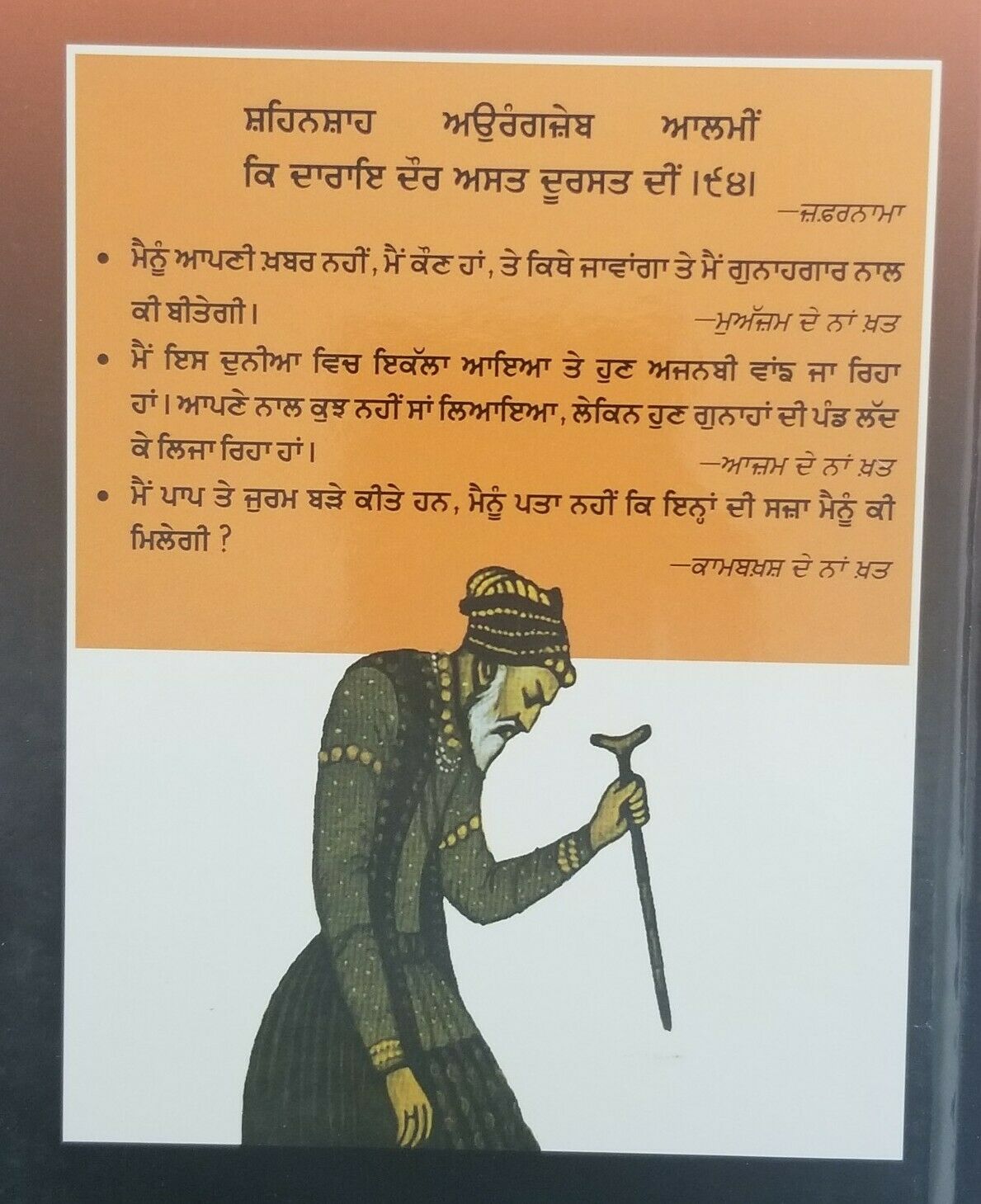 Zafarnama Guru Gobind SinghPunjabi Gurmukhi book by Piara Singh Padam Kaur B29
