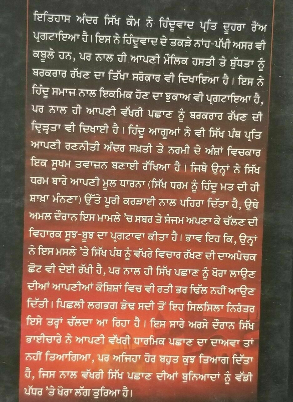 Kis bidh ruli pathshahi by ajmer singh sikh literature punjabi reading book b13