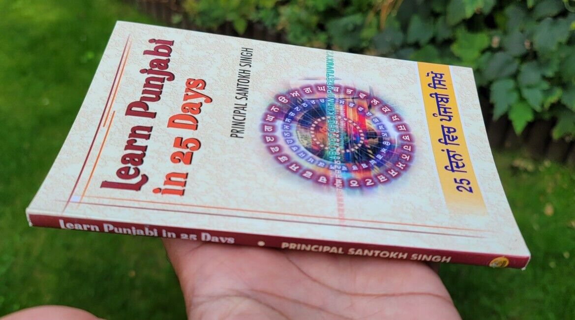 Learn Punjabi in 25 Days Book English Punjabi Gurmukhi Guide Language Course HH