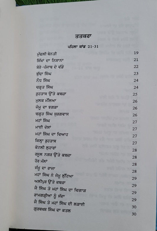 Sikh Raj Te Shere Punjab Sohan Singh Sital Punjabi Gurmukhi Sikh History Book MP