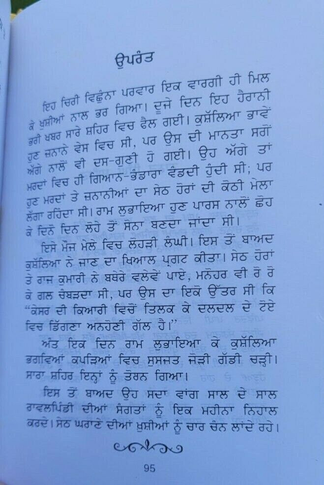 Kal chakar novel by nanak singh punjabi reading literature new panjabi book b31