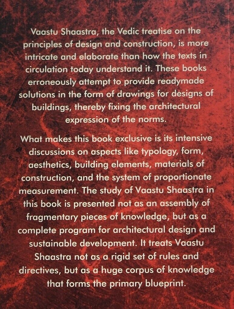Vaastu Shaastra Ancient Building Science Book English House Guide Technological