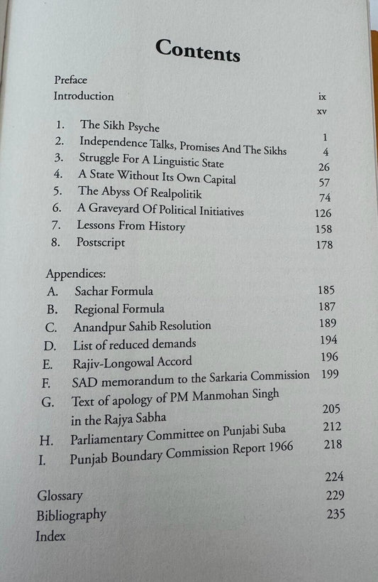 1984 Lessons From History Intrigue Conflict in Centre Bluestar Sikh English Book