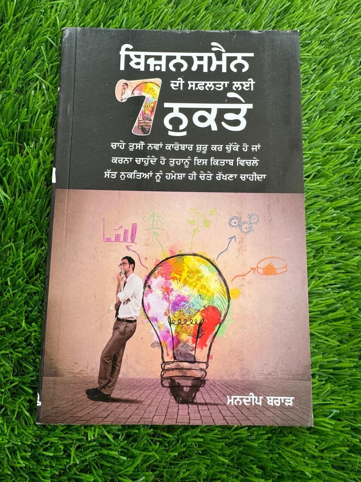 Businessman di Safalta Lai 7 Nukate Punjabi New Open Business Success Tips Book