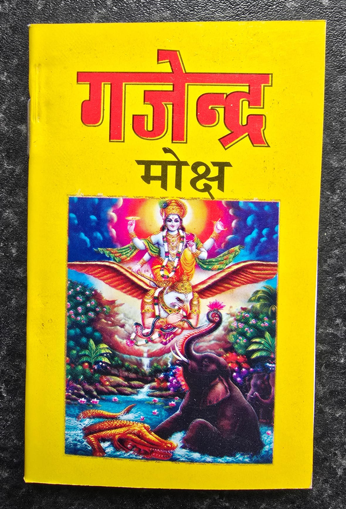 Gajendra Moksh Hindi Book Easy Translation Aarti Pocket Hindu Book Basha Teeka