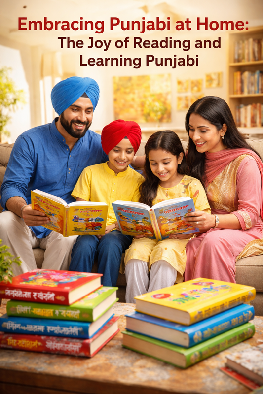 Embracing Punjabi at Home: The Joy of Reading, Speaking &amp; Learning Punjabi Through Books