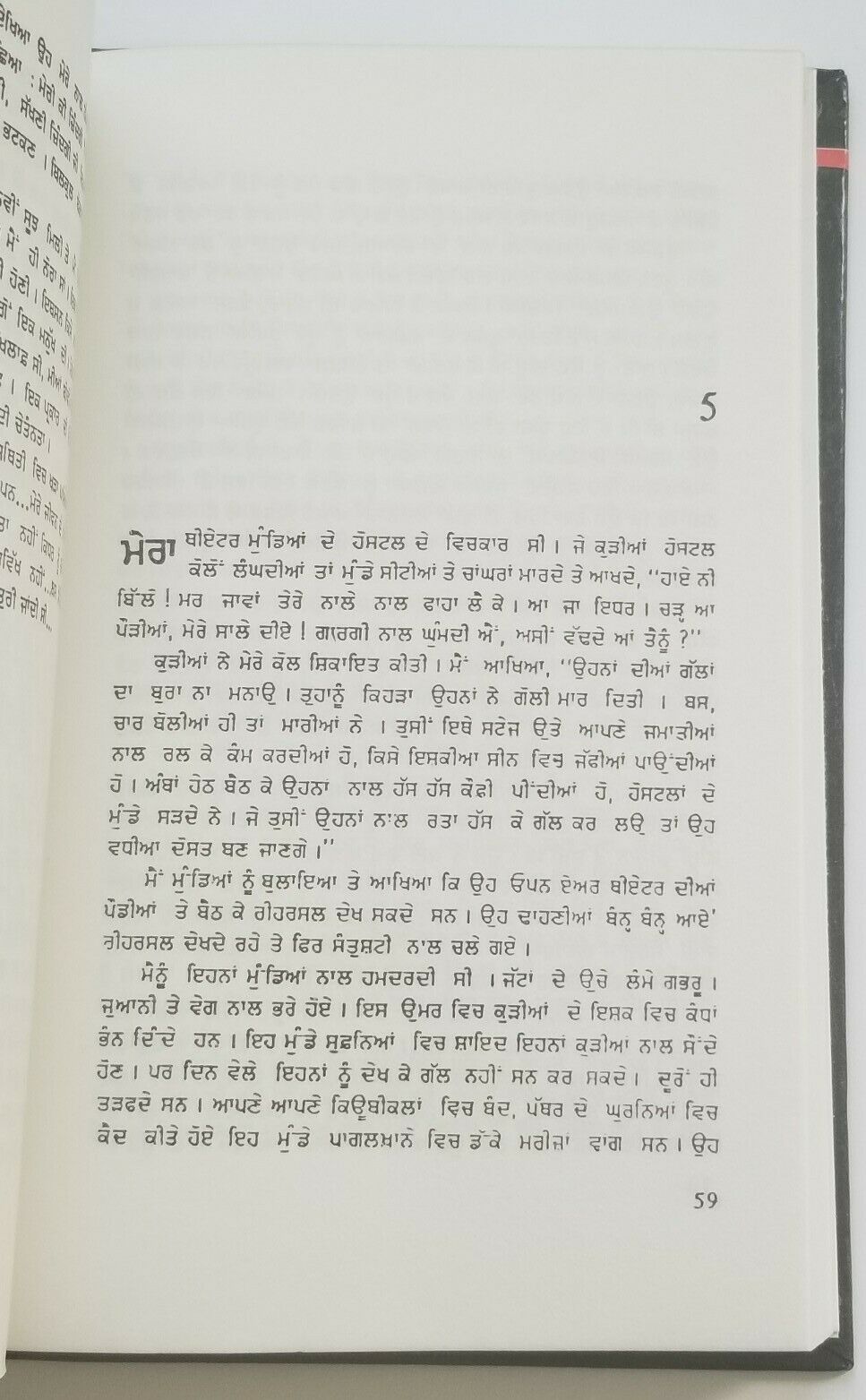 Nangi Dhupp Punjabi Reading book Balwant Gargi Panjabi Literature Book