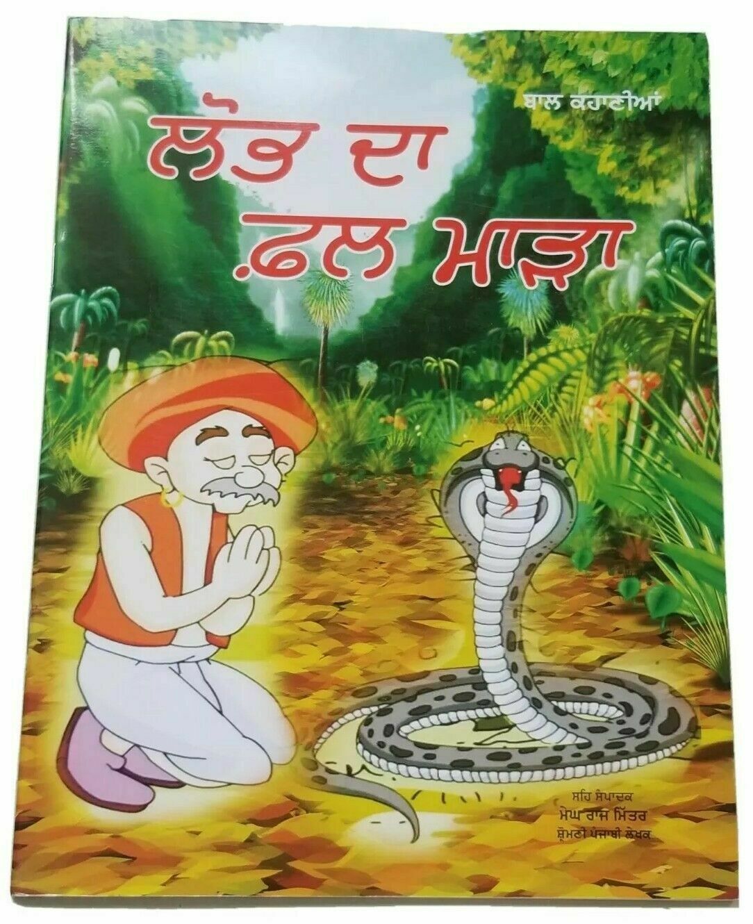 Punjabi Reading Kids Mini Stories Moral Book Greed is Curse Lobh Da Fall Story
