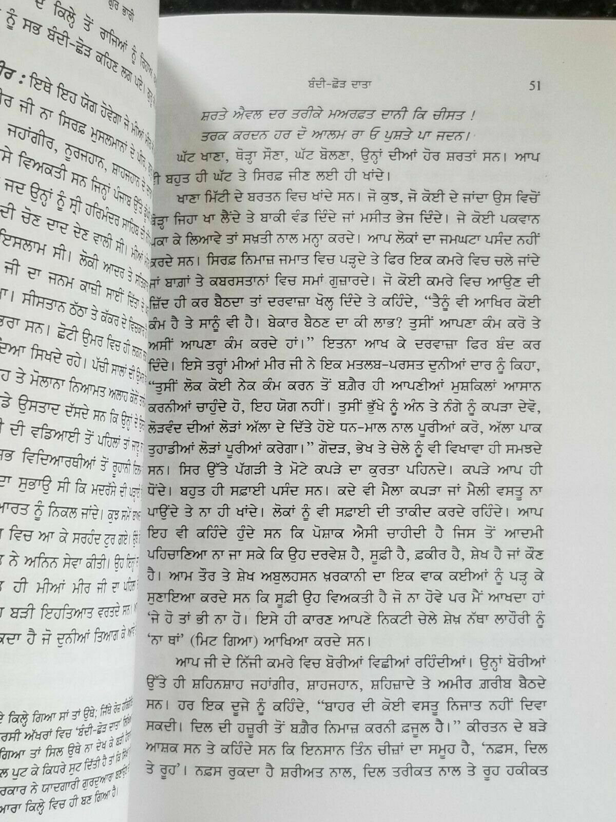 Gur Bhari biography of Guru Hargobind ji by Satbir Singh Punjabi sikh book b59