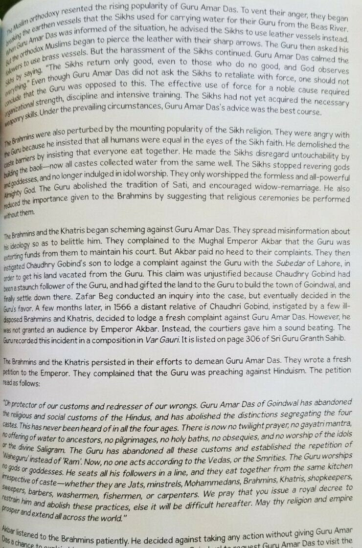 Sikh kids comic guru amar das the third sikh guru daljeet singh sidhu english b6