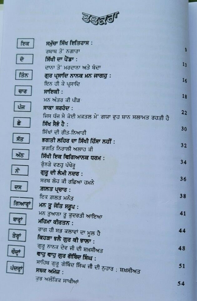 Rabab ton Nagara Punjabi book Principal Satbir Singh Panjabi Sikh literature New