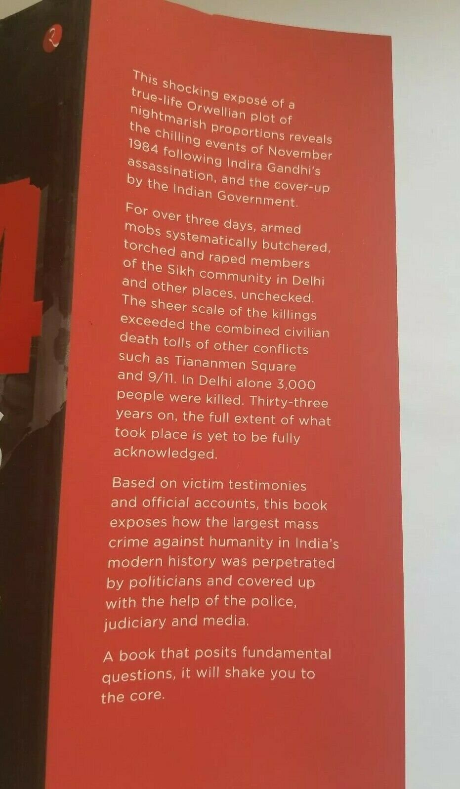 Sikh singh kaur genocide 1984 india's guilty secret book by pav singh english b