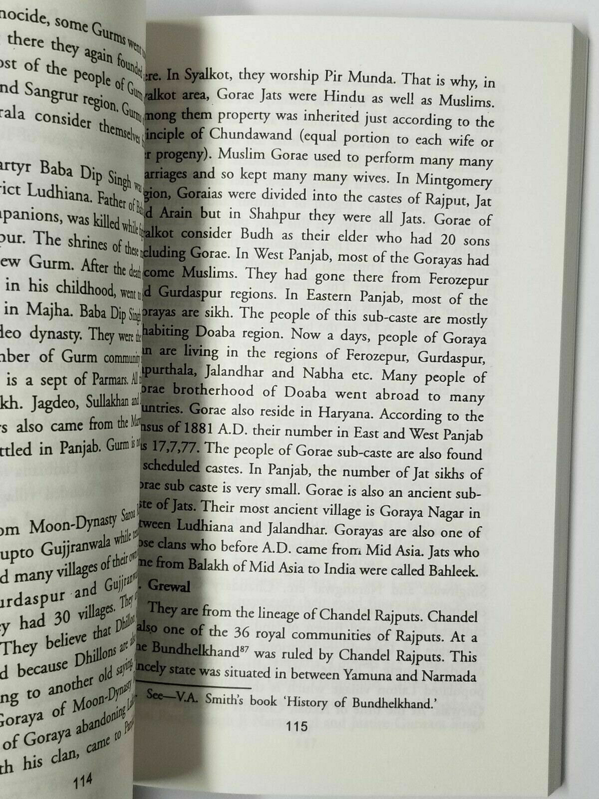 History of jatts panjabi book by hoshiar singh duleh punjabi b62 new paperback