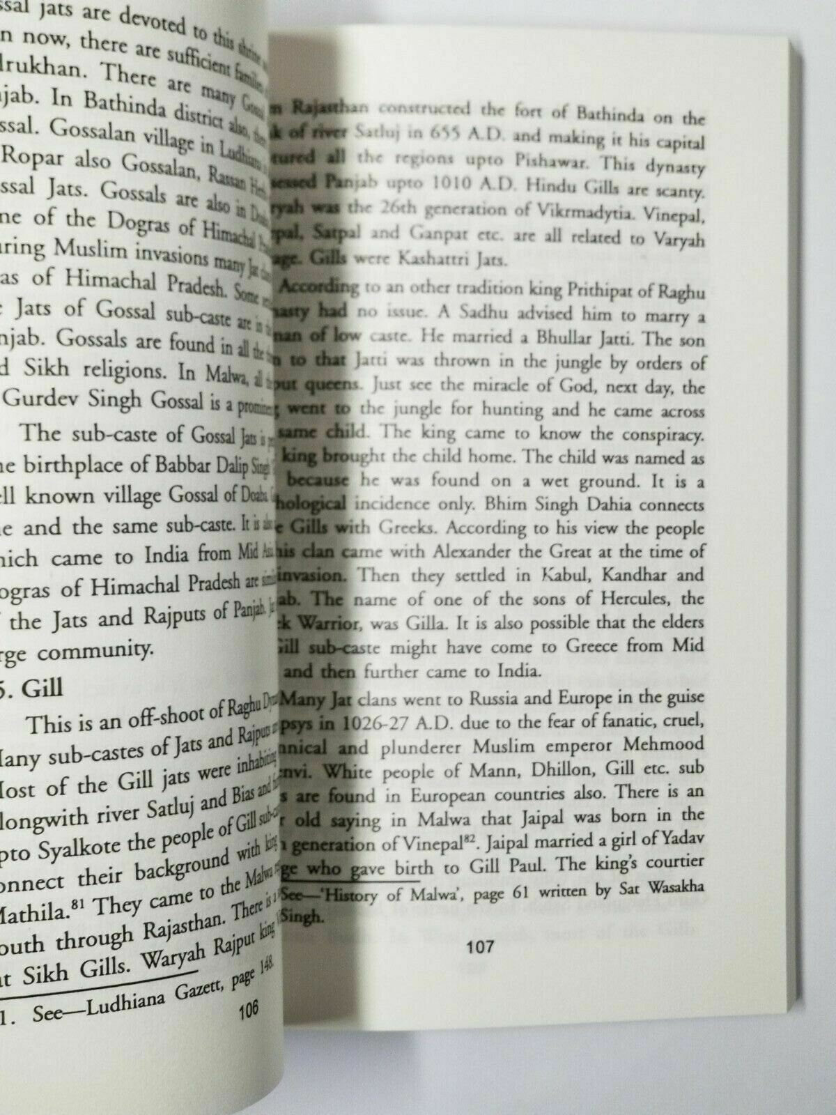 History of jatts panjabi book by hoshiar singh duleh punjabi b62 new paperback