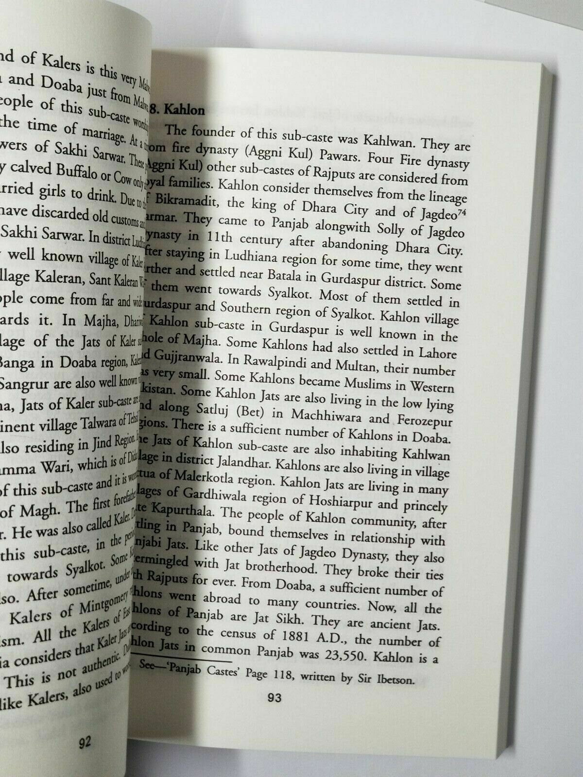 History of jatts panjabi book by hoshiar singh duleh punjabi b62 new paperback