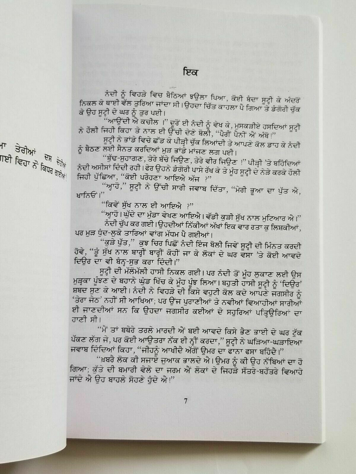 Marhi da deeva punjabi novel gurdial singh panjabi literature book new b34 gift