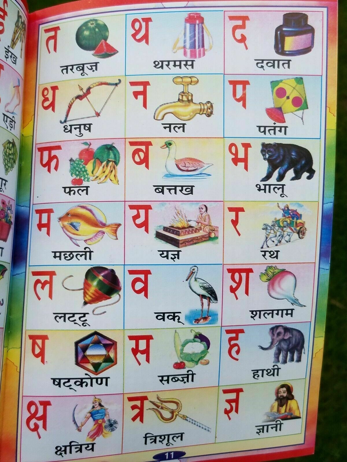 Punjabi Kaida Book Learn Gurmukhi Hindi English Maths Kids Akhar Gayan Panjabi B63