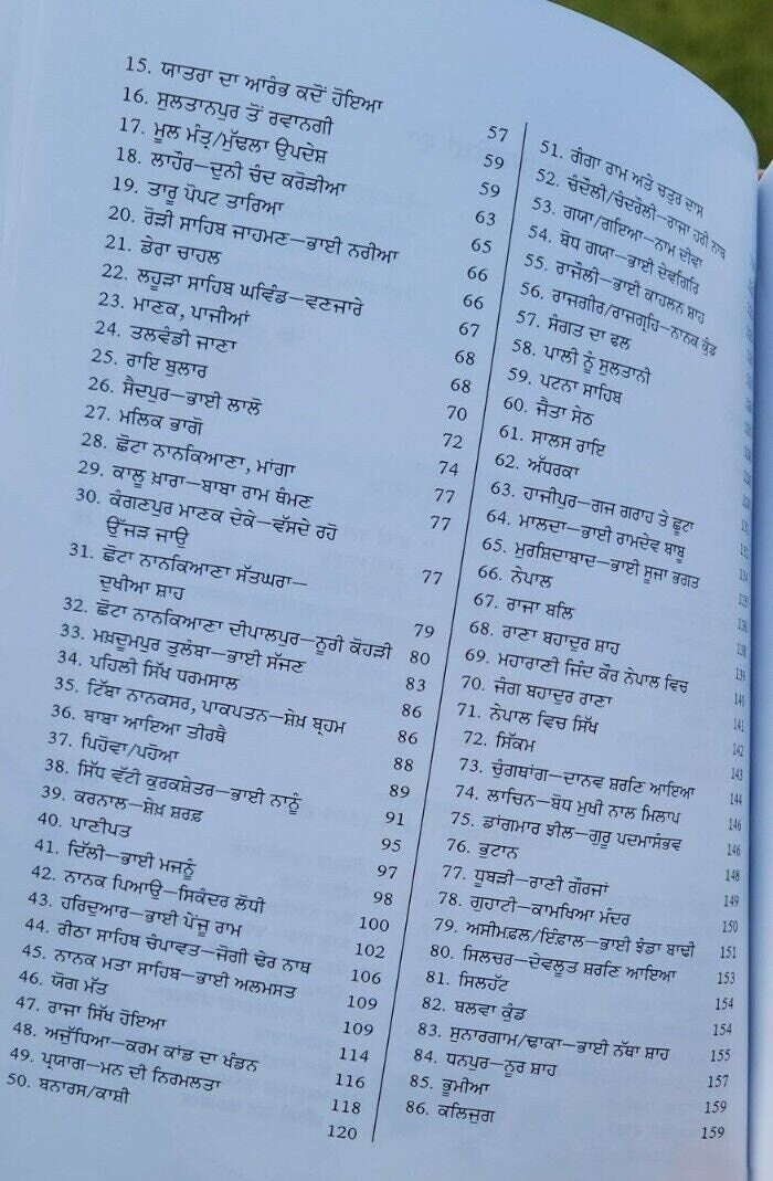 Guru nanak udasi darpan giyani  gurbaksh singh gulashan punjabi book dilbar mc