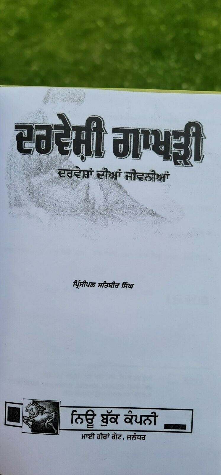 Darveshi gakhri biographies of saints seers by satbir singh punjabi sikh book b4