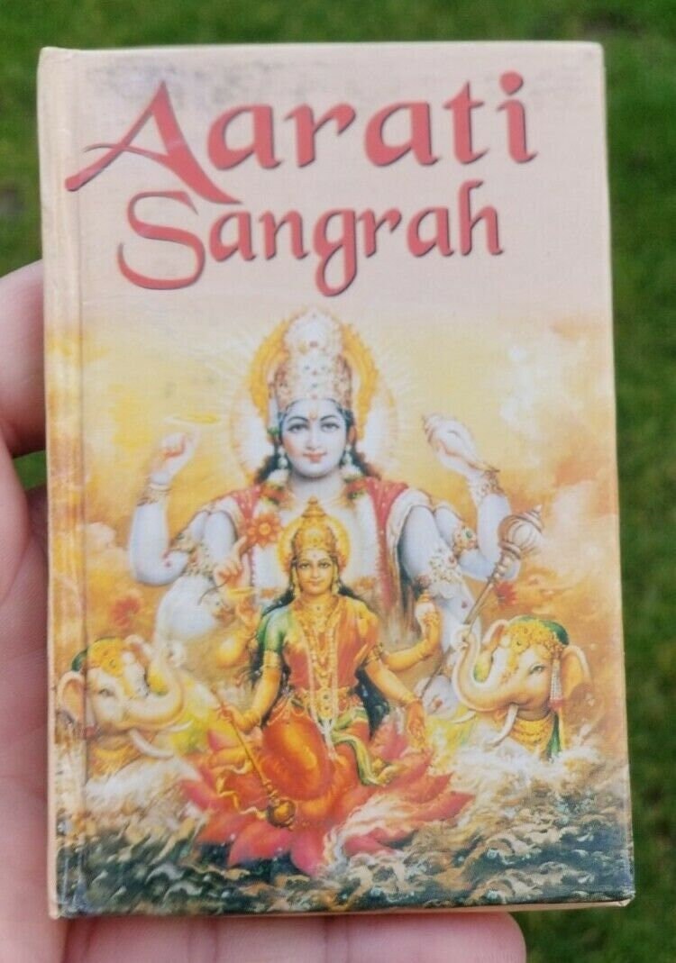 Hindu aarti sangrah collection of aartis  in roman transliteration english mh