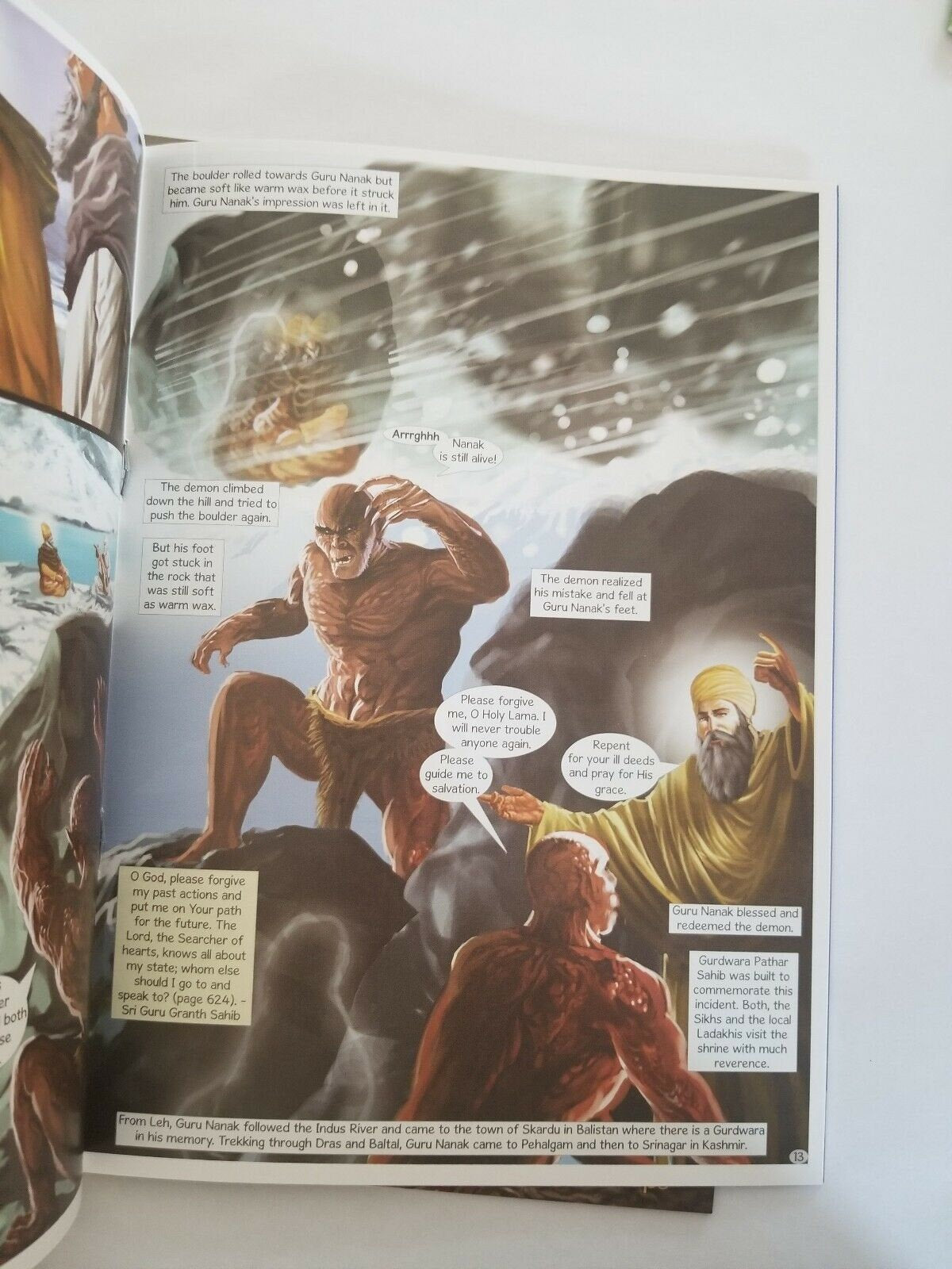 Singh kaur khalsa guru nanak the first sikh guru set of 5 comic books in english