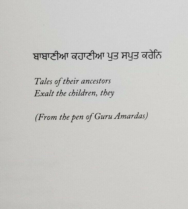 The story of Sikhs 1469 - 1708 Sarbpreet Singh Sikh Kaur Khalsa English Book A18