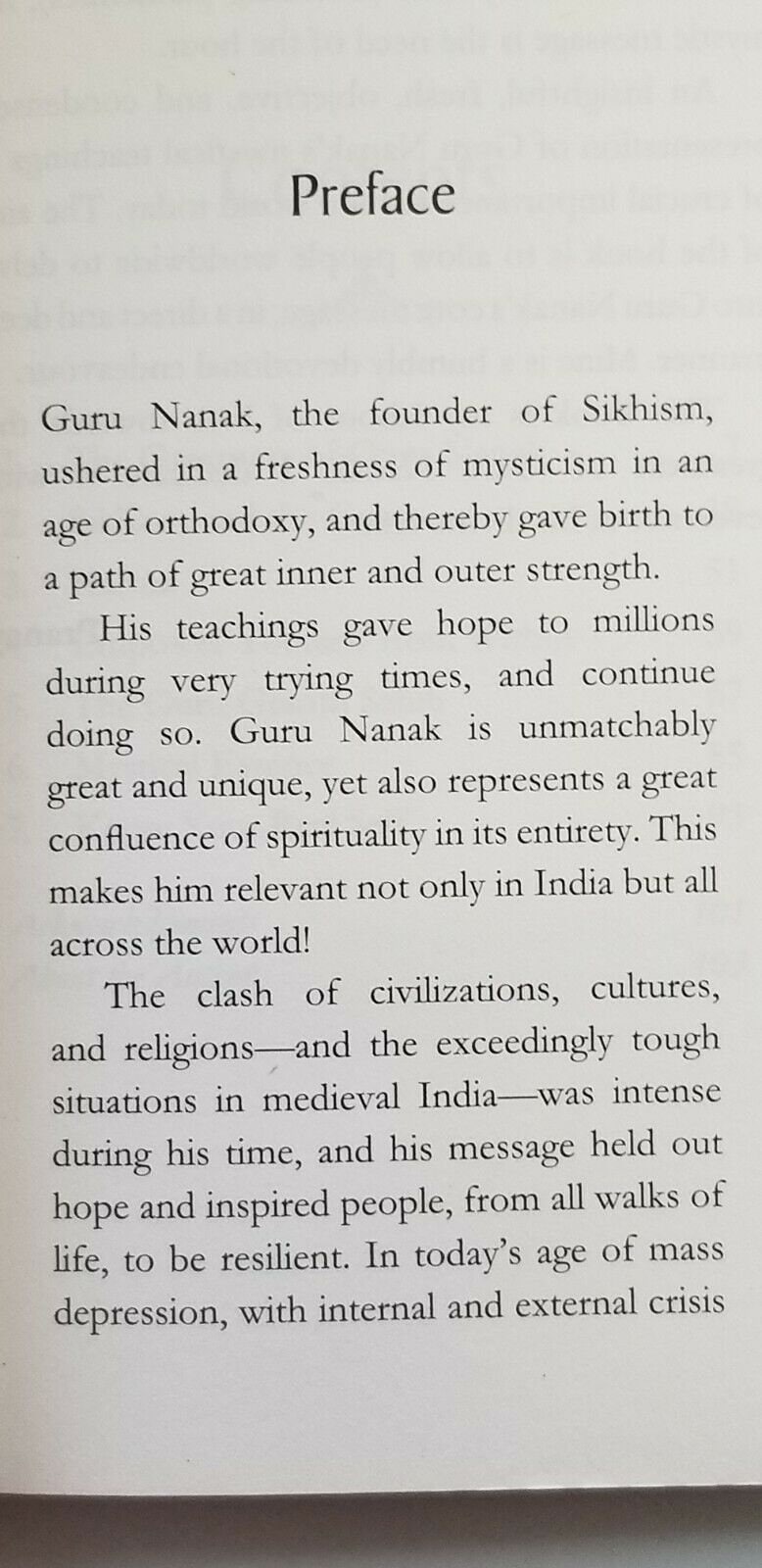 Guru Nanak Greatest Spiritual Wisdom English Book Sikh Teachings Pranay Khalsa B44