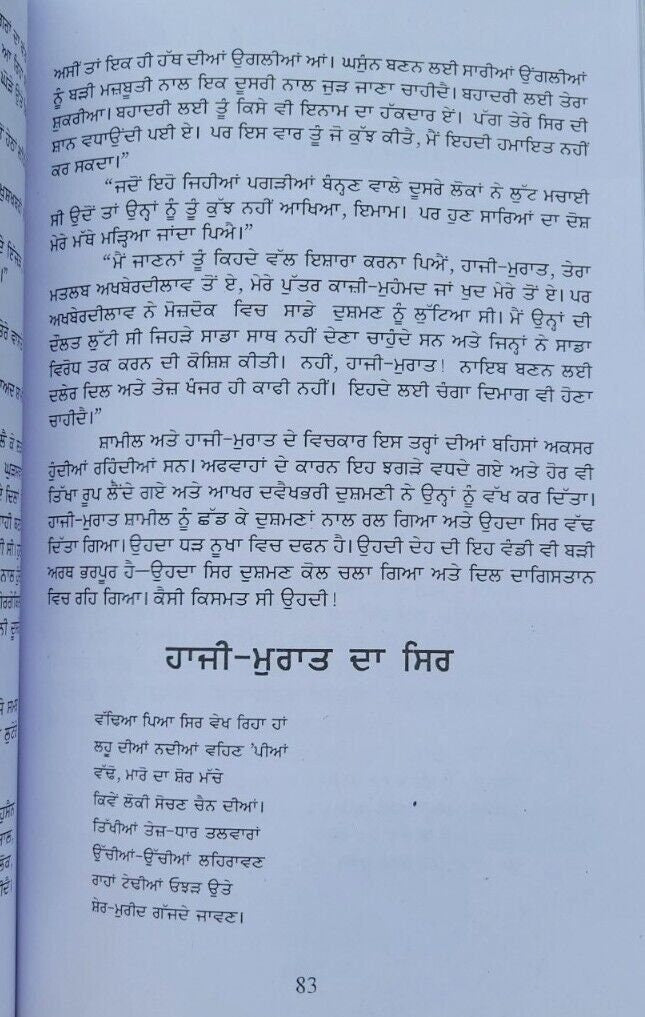 Mera Dagestan Part-2 by Rasul Gamzatov Punjabi Literature Panjabi Book MB New