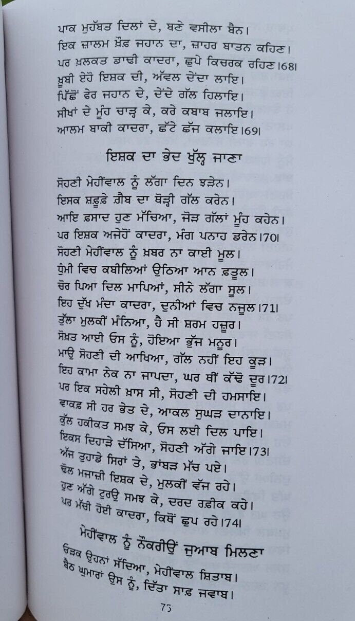 Pooran Bhagat Sohni Mahiwal Qadaryaar De Parsidh Kisse Punjabi book Panjabi New