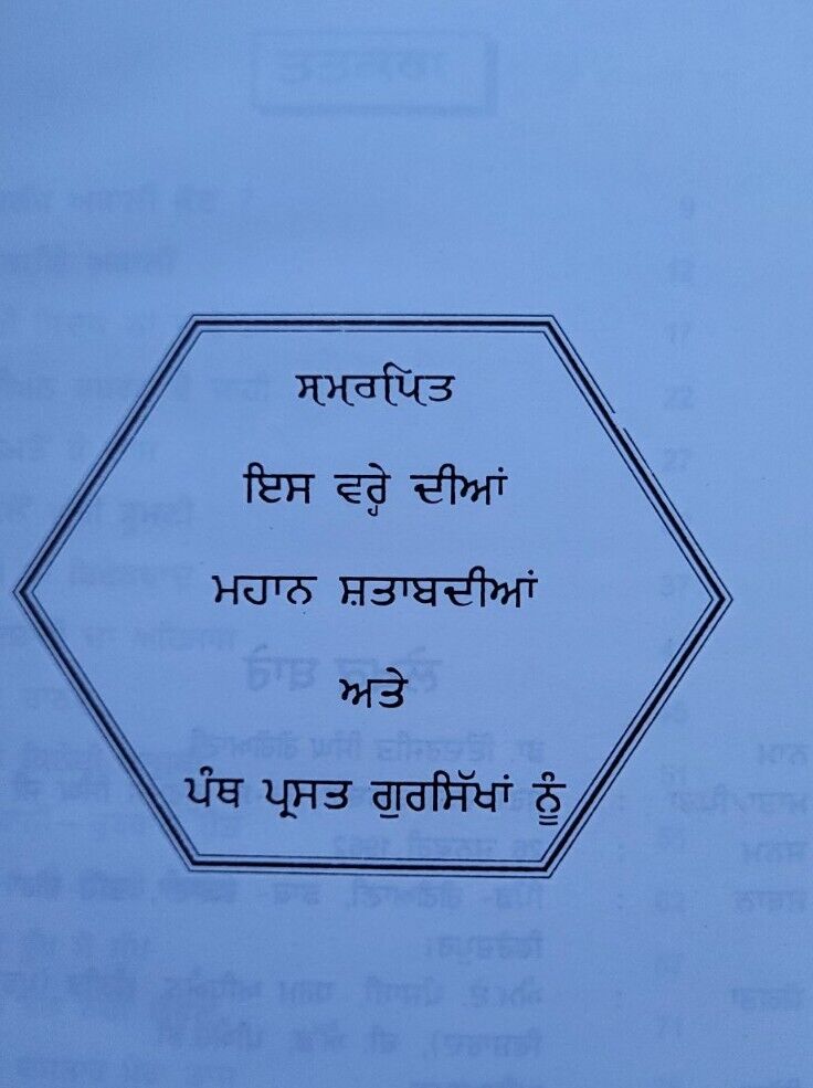 Gargaj Akali Gajya Sikh Book Dr Inderjit Singh Punjabi Story Literature Book B20