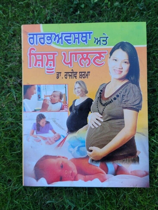 Garab Awastha Pregnancy and Looking after Baby Learning Antique Punjabi Book MC