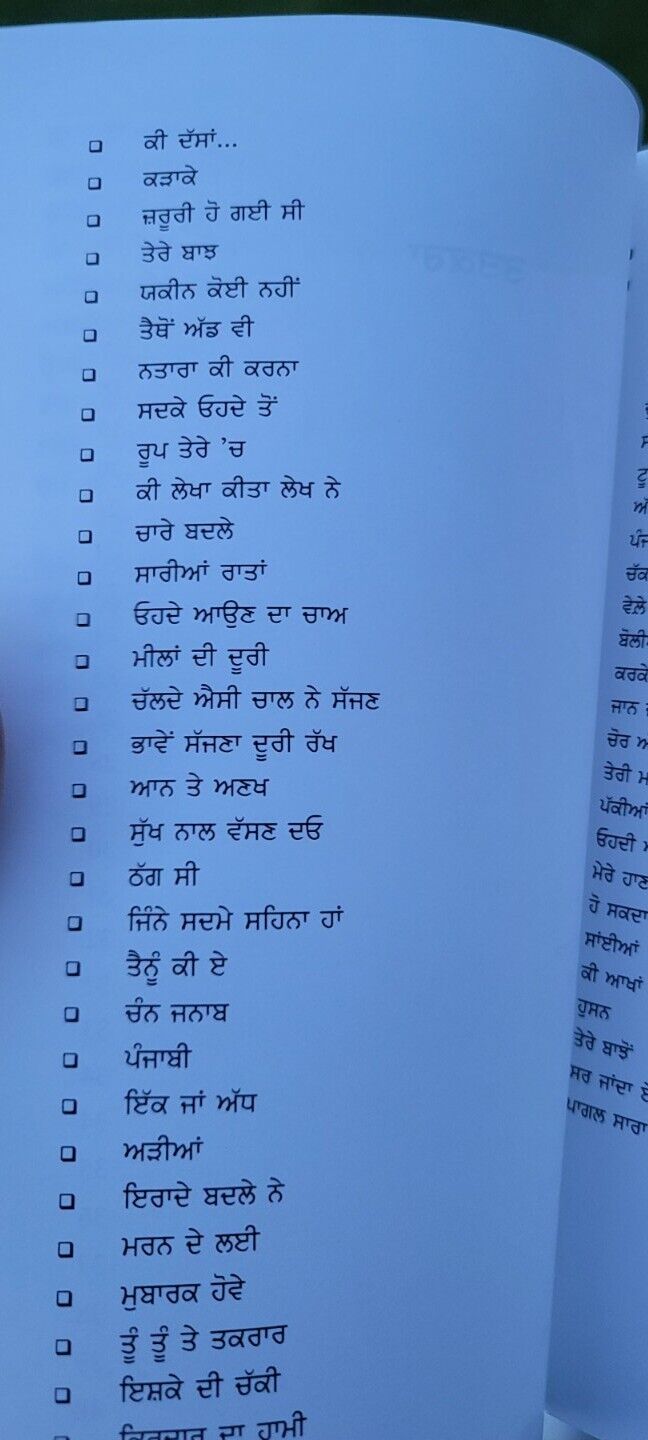Hunn Tenu Ki? Famous Poetry book by Nadeem Afzal Pakistan Punjabi Poems Gurmukhi