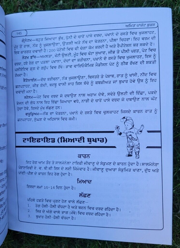 Garab Awastha Pregnancy and Looking after Baby Learning Antique Punjabi Book MC