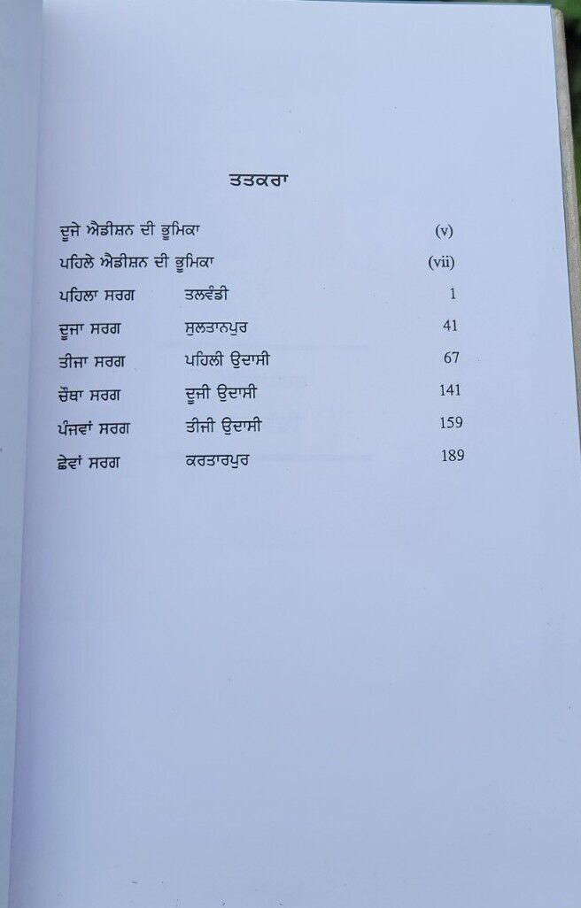 Nanakayan Epic Prof Mohan Singh Nanakain Punjabi Gurmukhi Baba Nanak Sikh Book M