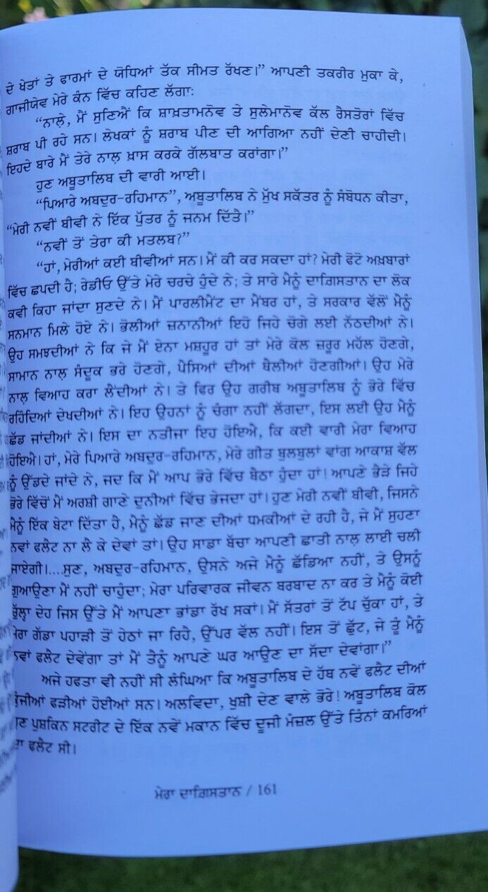 My Dagestan Mera Daghestan Rasul Gamzatov Punjabi Reading Literature Book MD NBC