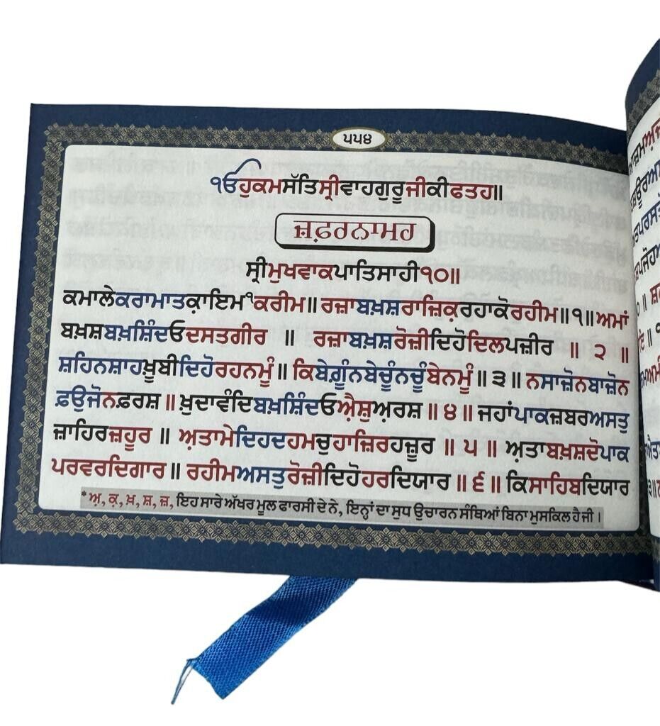 Sikh Khalsa Sunder Gutka Sahib Buddha Dal Nihang Singh Larivaar Bani Punjabi VV