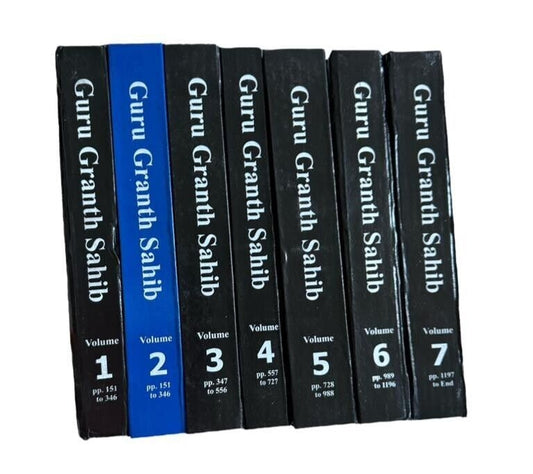 Sri Guru Granth Sahib Ji English Translation Seven Volumes Sanchia Complete Set Harjinder Singh Dilgeer