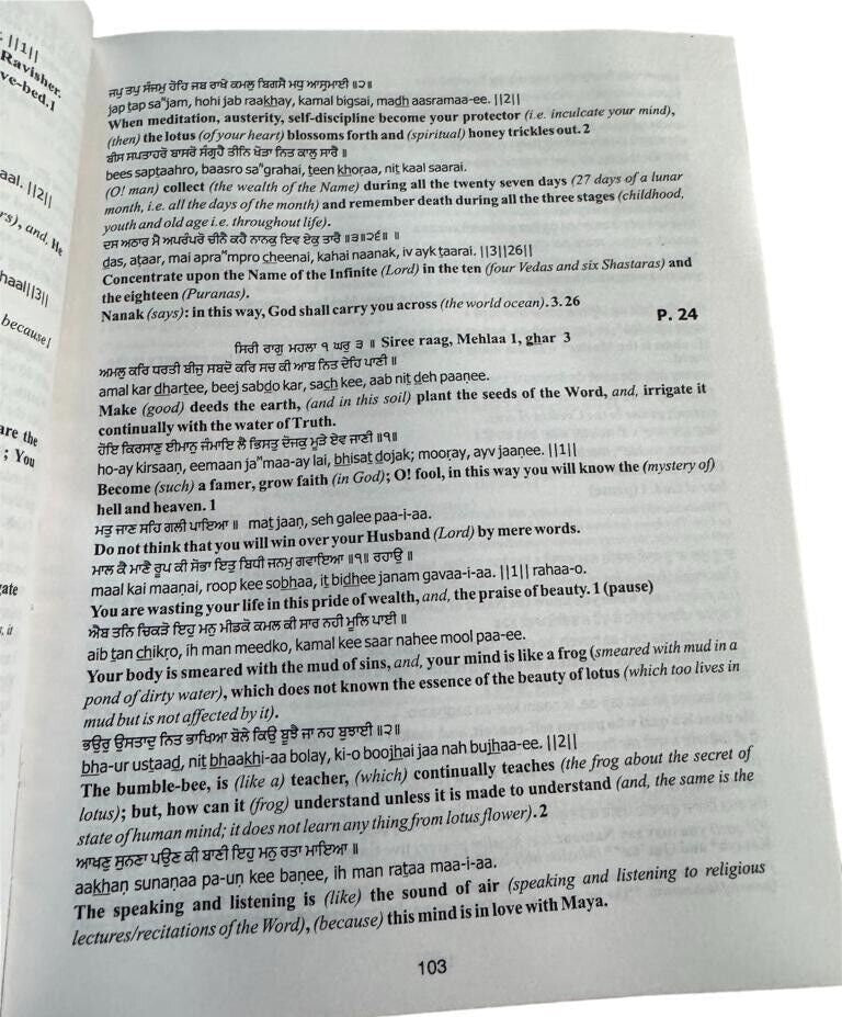 Sri Guru Granth Sahib Ji English Translation Seven Volumes Sanchia Complete Set