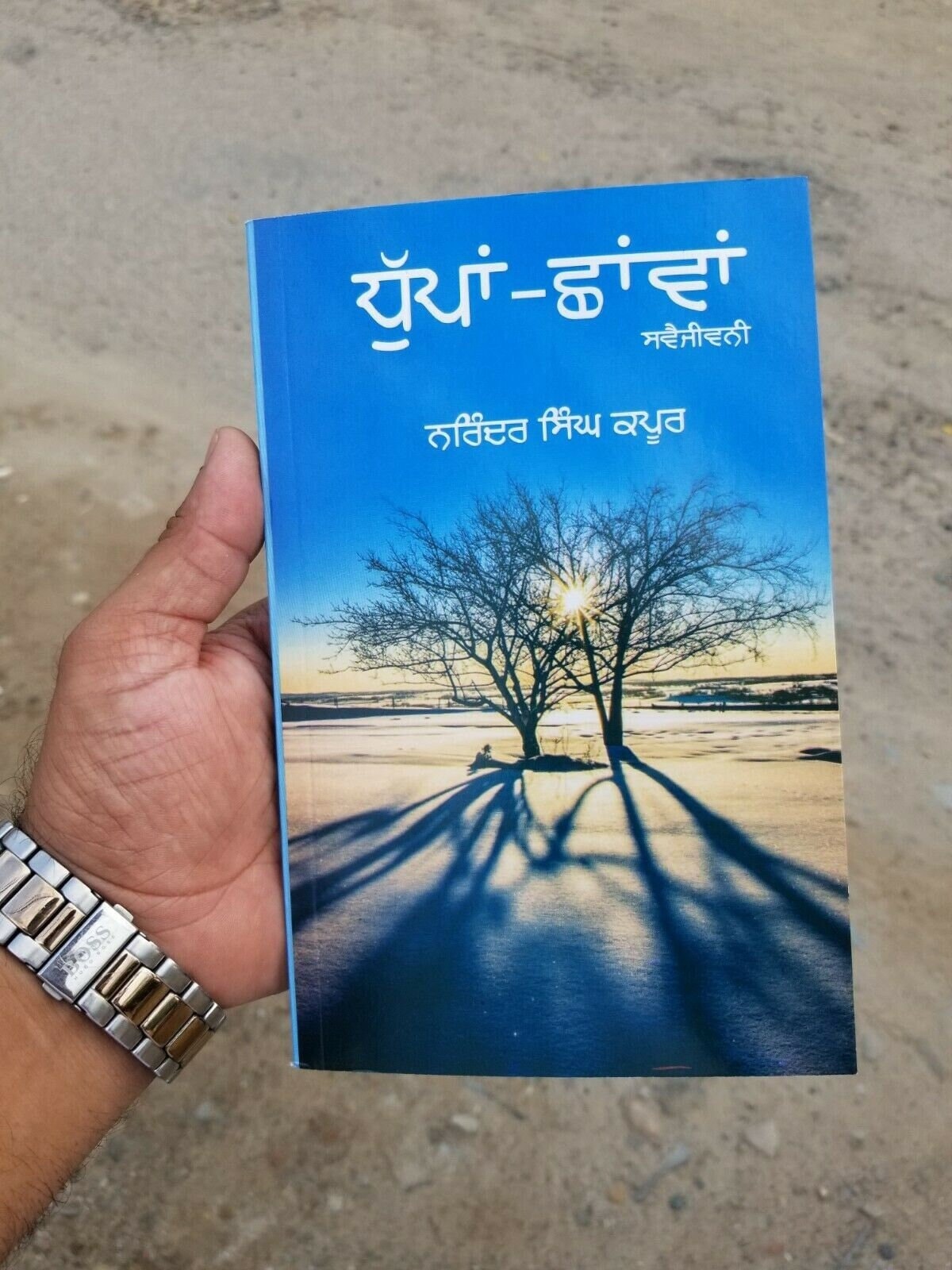 Dhuppan chhavaan narinder singh kapoor punjabi reading literature book b13