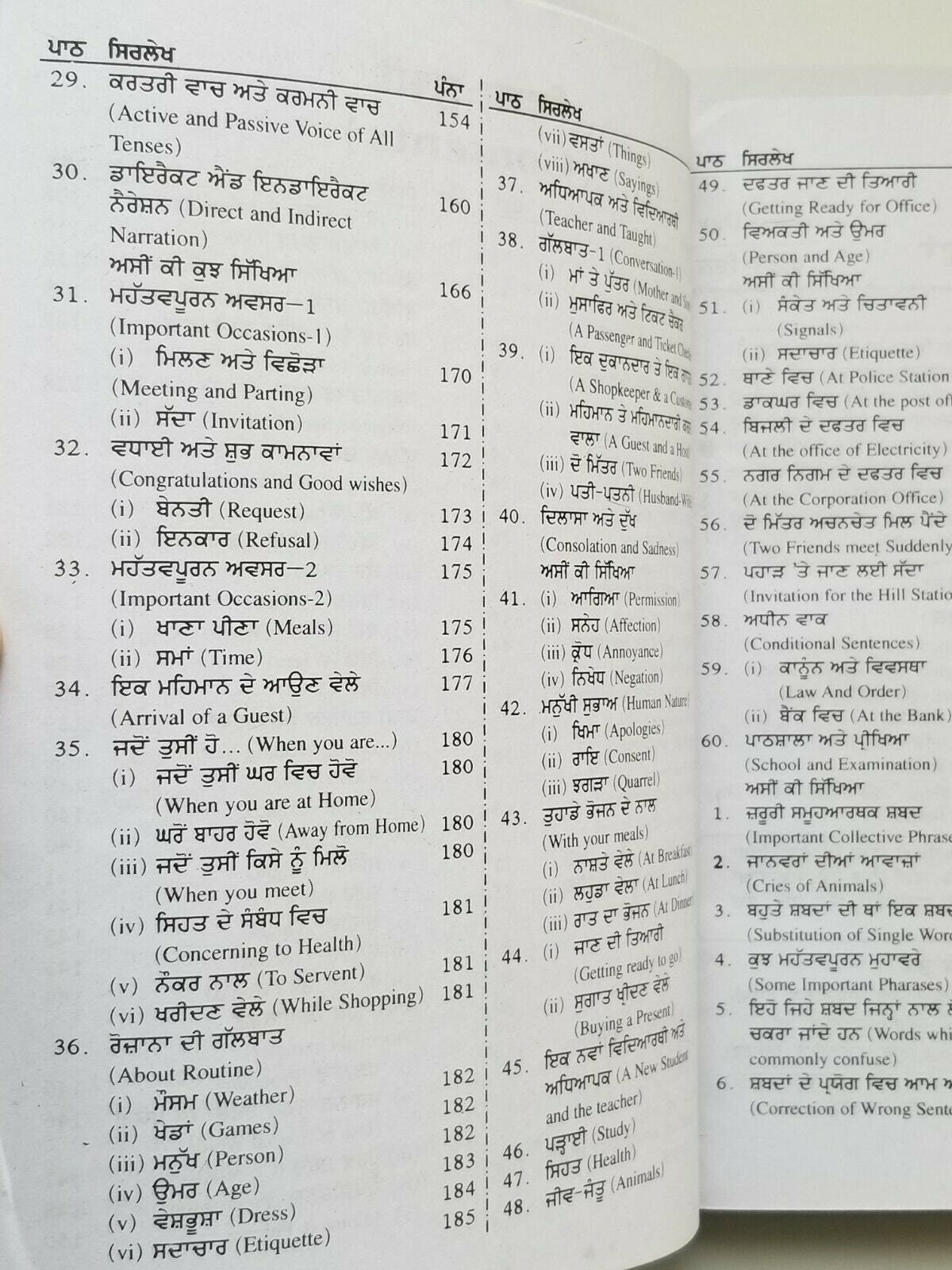 English Speaking Learning Course Perfect Easy Learning Punjabi to English in 60 days B65