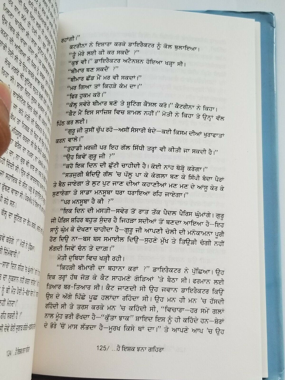 Hai ishq jhna gahra punjabi novel by buta singh shaad kaur panjabi book b17 new