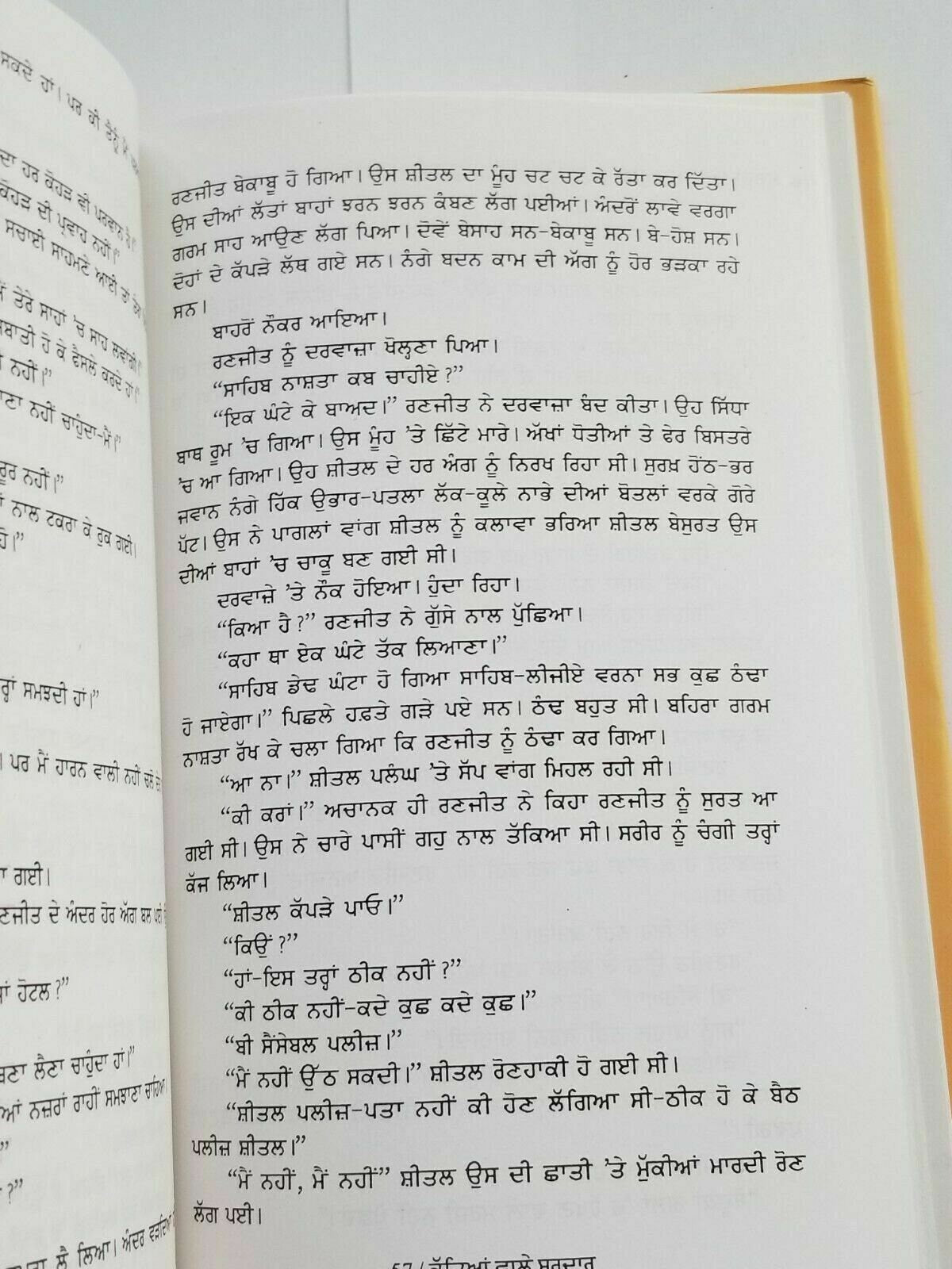 Kuttyan wale sardar punjabi fiction novel by buta singh shaad panjabi book b20
