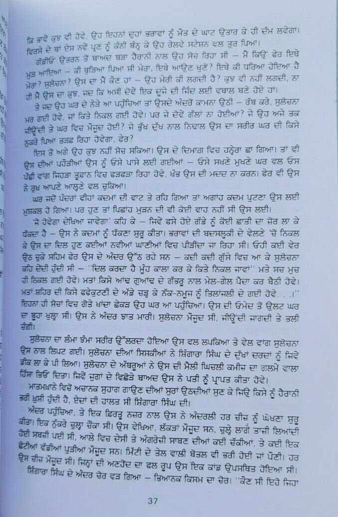 Adam khor novel nanak singh punjabi reading literature panjabi adamkhor book mb