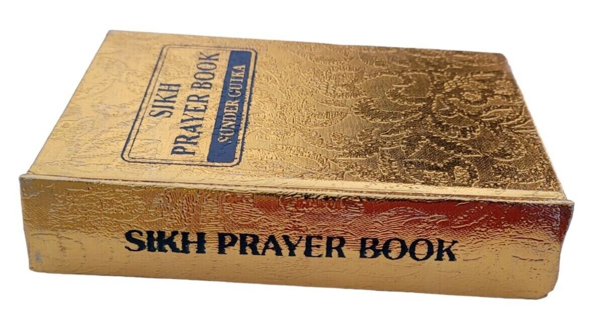 Sikh Prayer  Book Japji Rehras Gutka Sahib Bani Gurmukhi Transliteration English