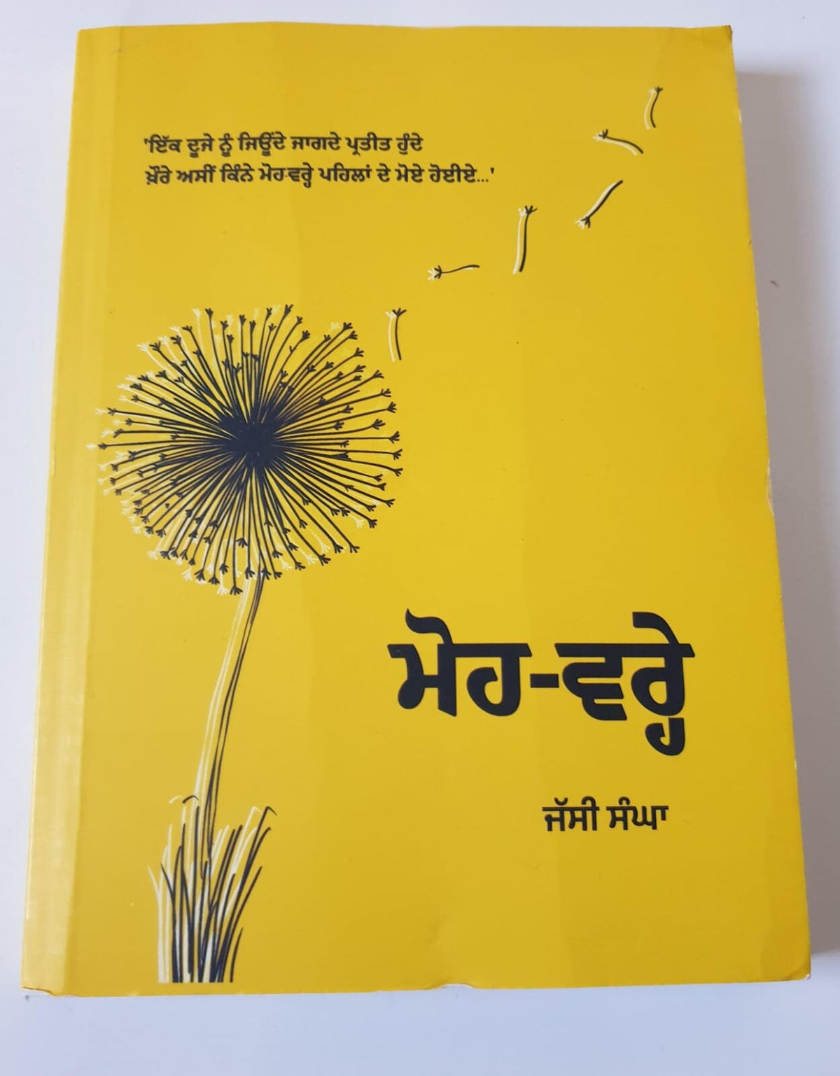 Moh Varey Jassi Sangha Panjabi Writer Debut Book Punjabi Diary Literature New MO