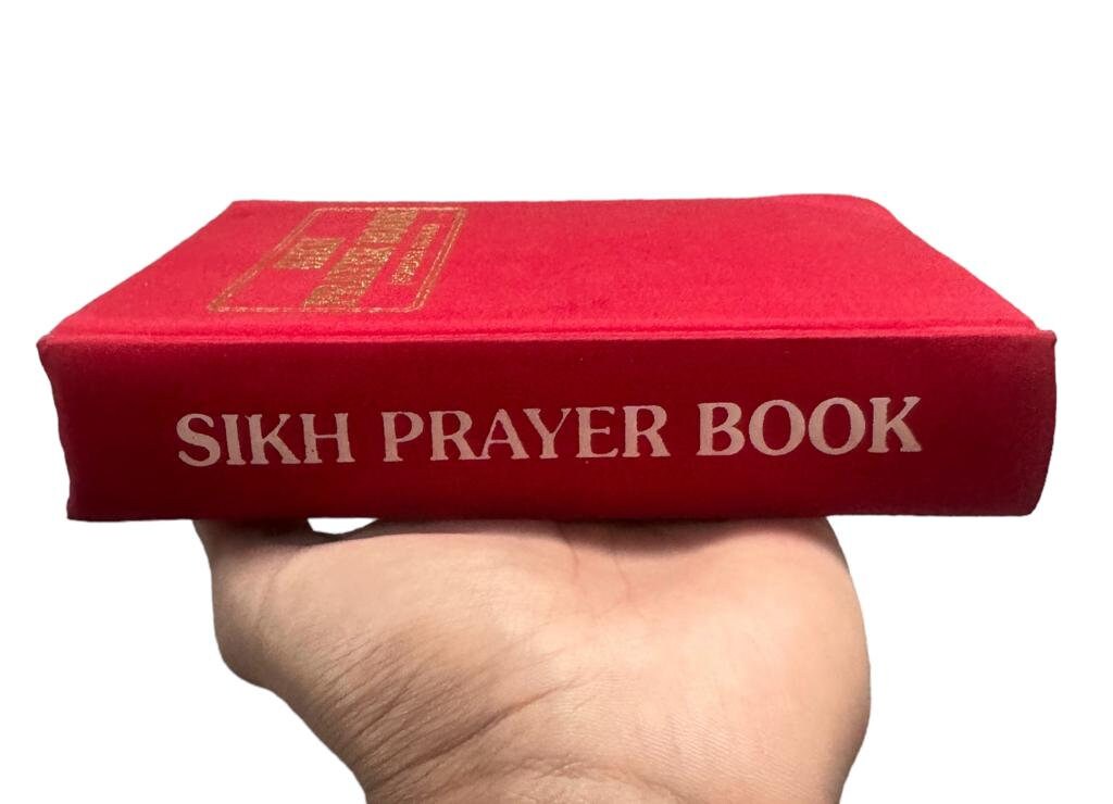 Sikh Prayer Book Japji Rehras Sahib Bani Gurmukhi Transliteration English Gutka