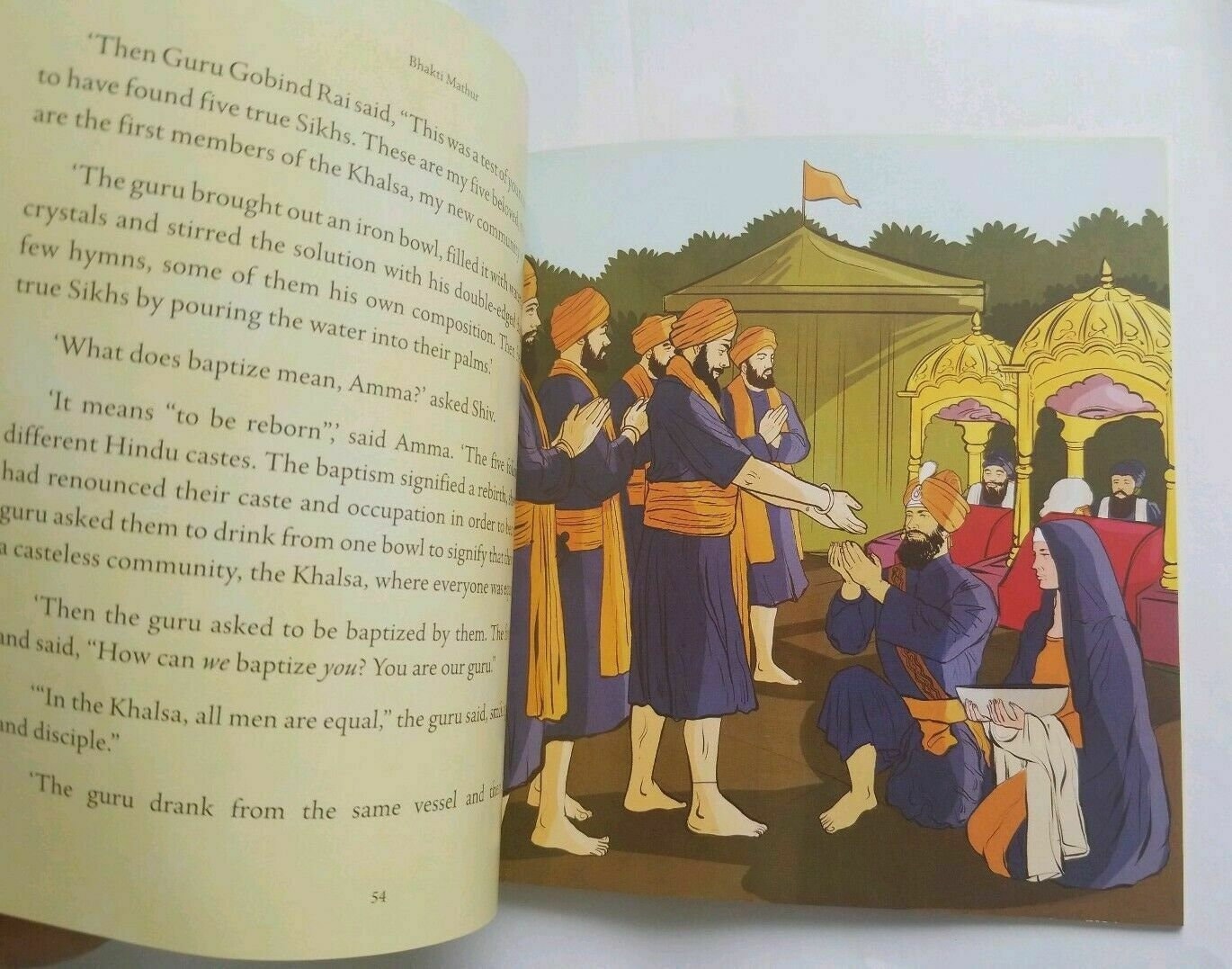 Sikh singh kaur kids amma take me to the golden temple history book in english