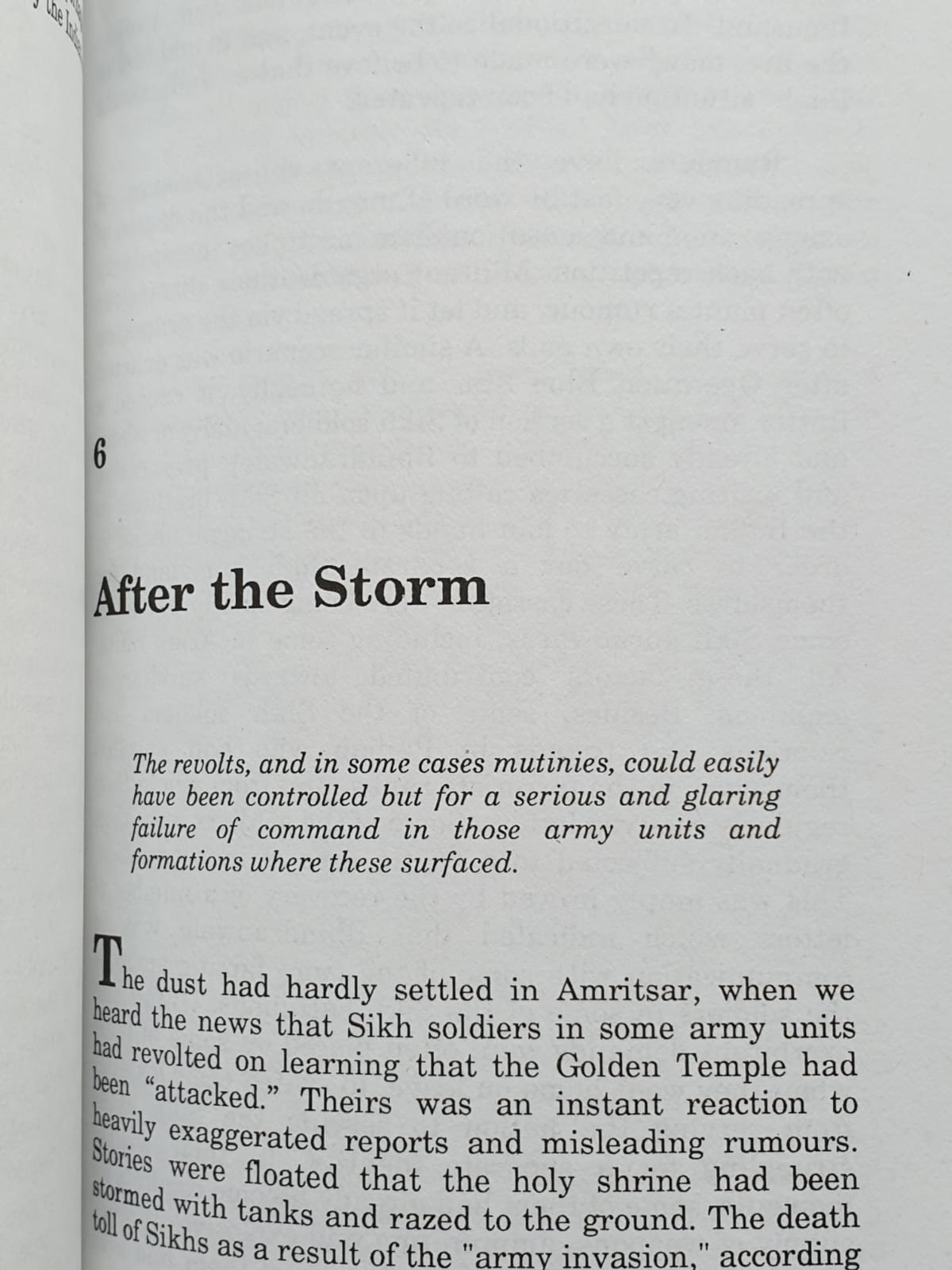 Operation Blue Star The True Story K S Brar Paperback Golden Temple Book B11