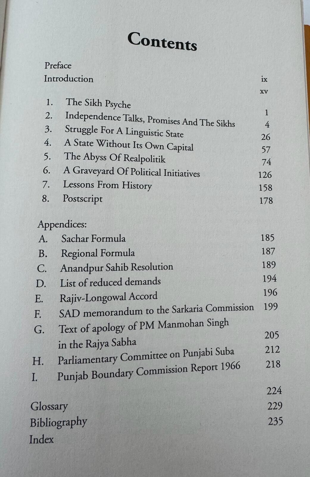 1984 Lessons From History Intrigue Conflict in Centre Bluestar Sikh English Book