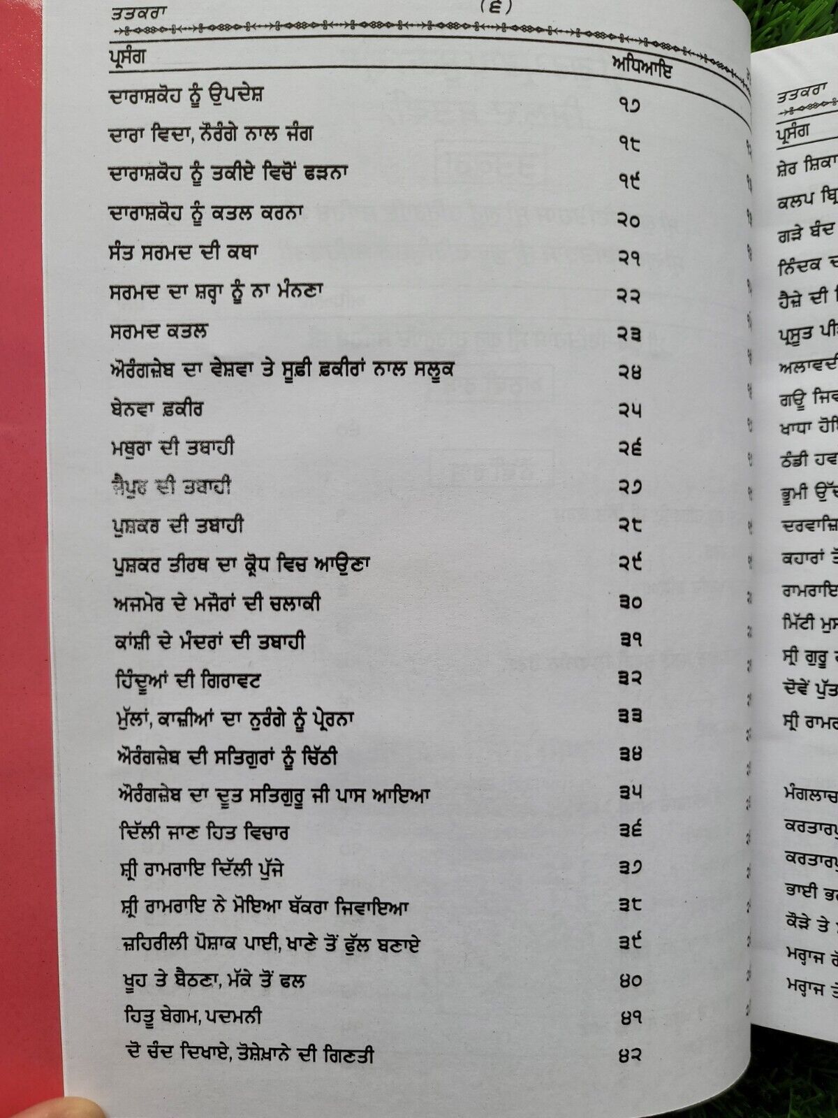 Dig Rugrprtap Sri Gurpartap Suraj Granth Steek Part 7 Bhai Santokh Singh Punjabi Boo ...